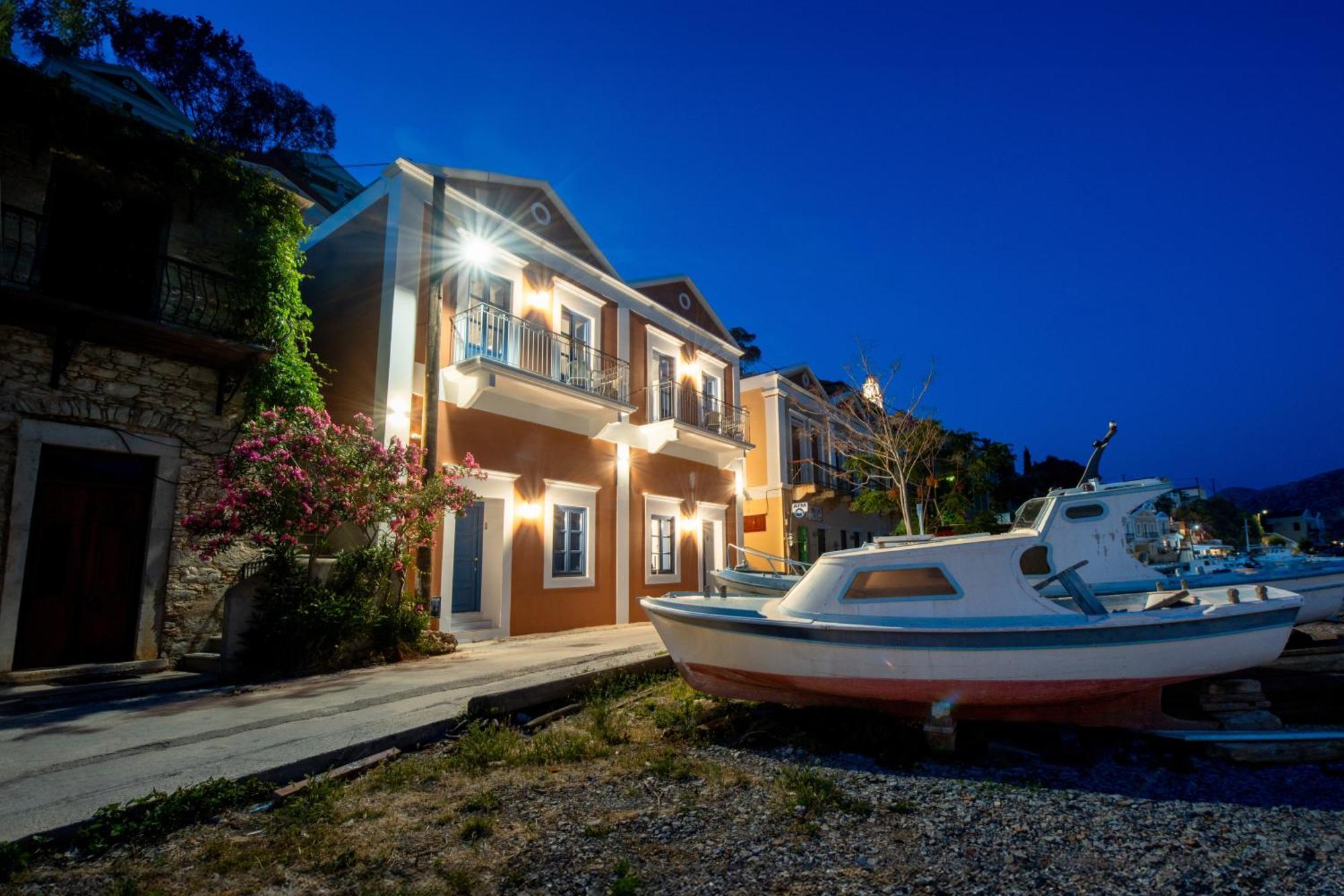 Porto Harani Seaside Apartments Simi Eksteriør billede